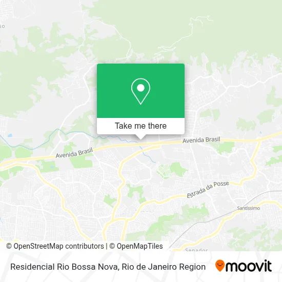 Residencial Rio Bossa Nova map