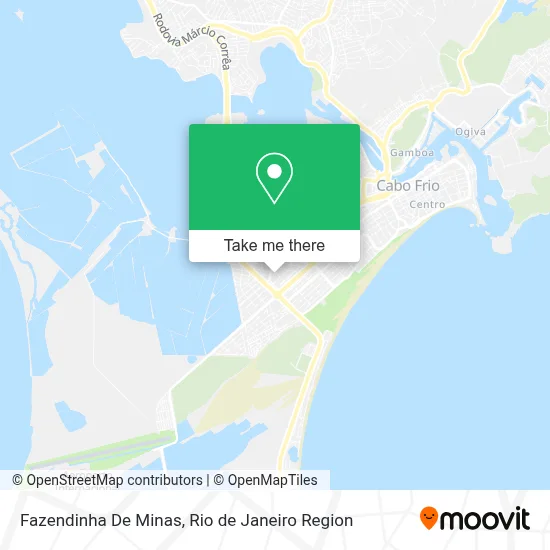 Fazendinha De Minas map