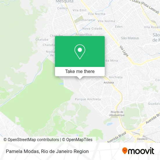 Pamela Modas map