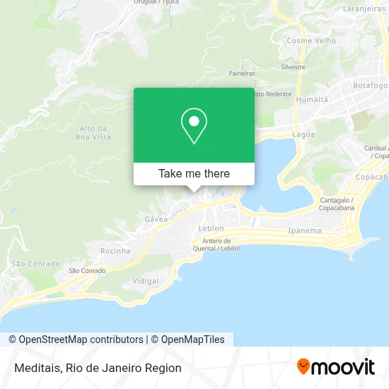 Meditais map