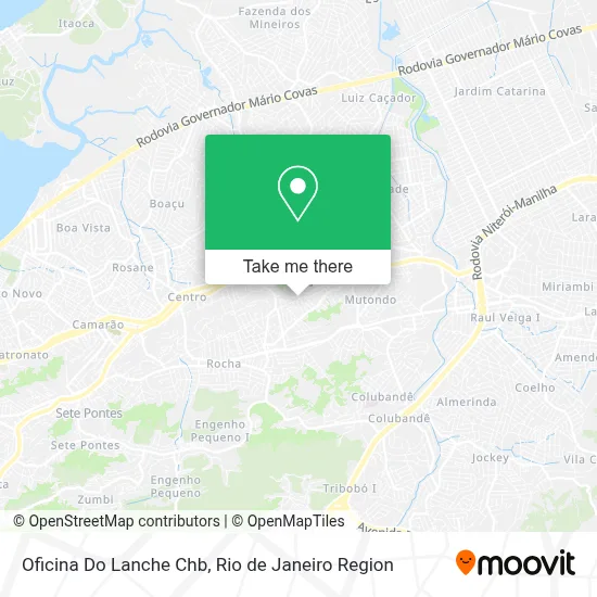 Oficina Do Lanche Chb map