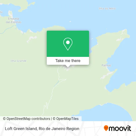 Loft Green Island map