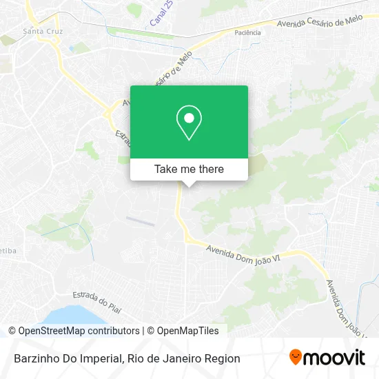 Barzinho Do Imperial map