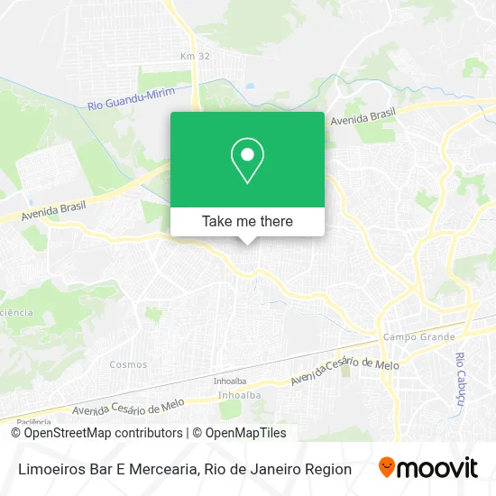 Limoeiros Bar E Mercearia map