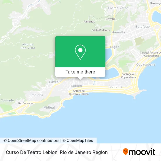 Curso De Teatro Leblon map