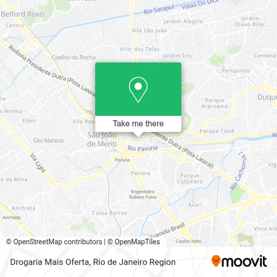 Drogaria Mais Oferta map