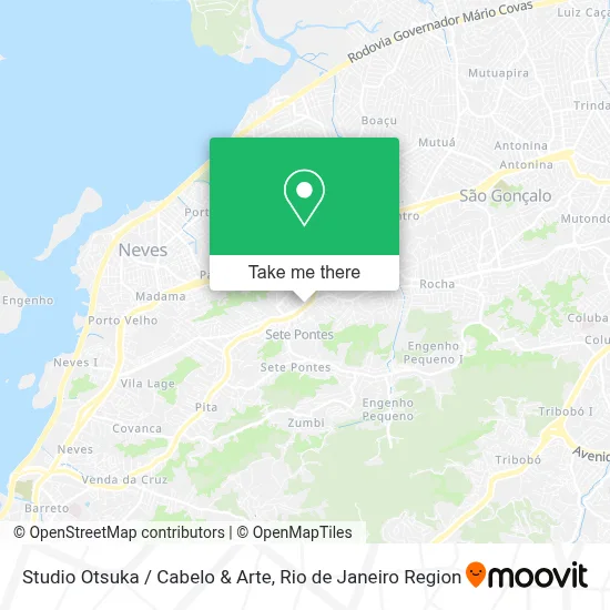 Studio Otsuka / Cabelo &  Arte map