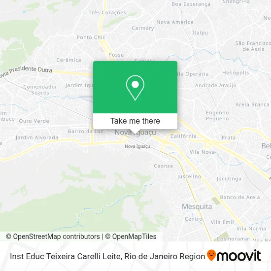 Inst Educ Teixeira Carelli Leite map
