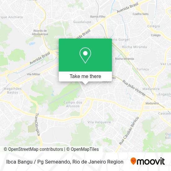 Ibca Bangu /  Pg Semeando map