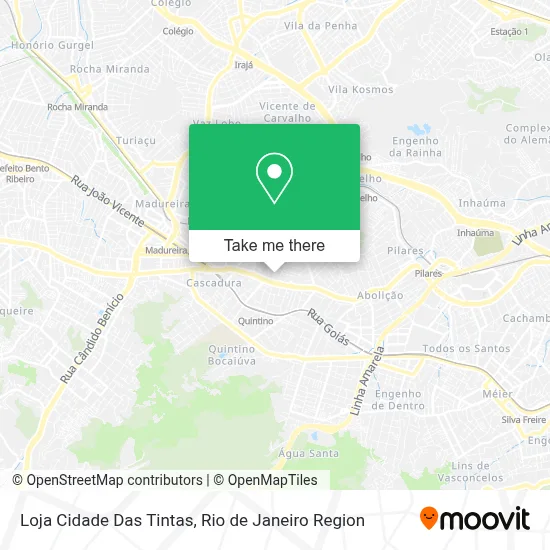 Loja Cidade Das Tintas map