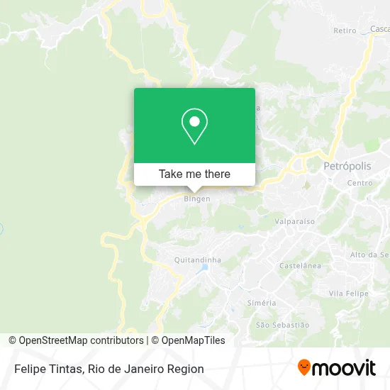 Felipe Tintas map