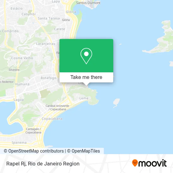 Rapel Rj map