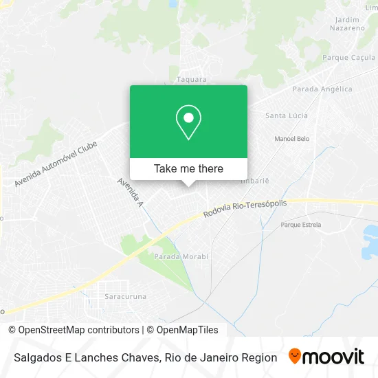 Salgados E Lanches Chaves map