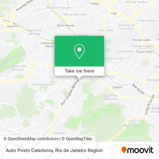 Auto Posto Caledonia map