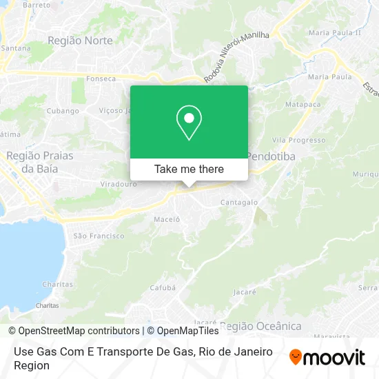 Use Gas Com E Transporte De Gas map