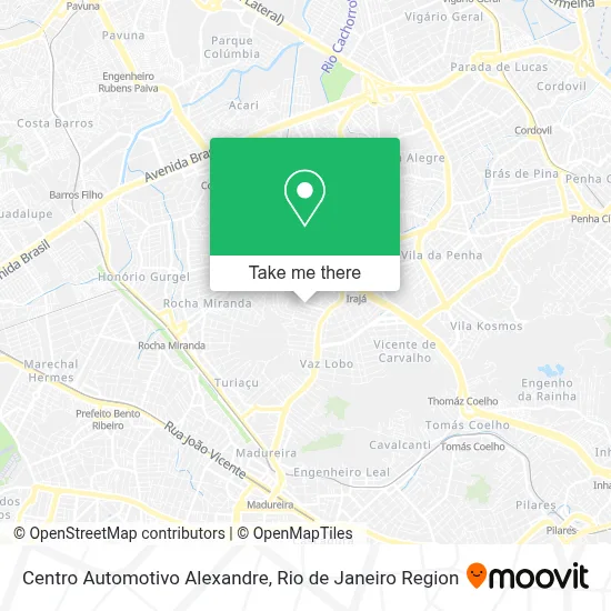 Centro Automotivo Alexandre map