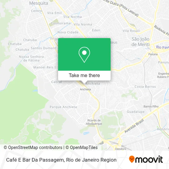 Café E Bar Da Passagem map