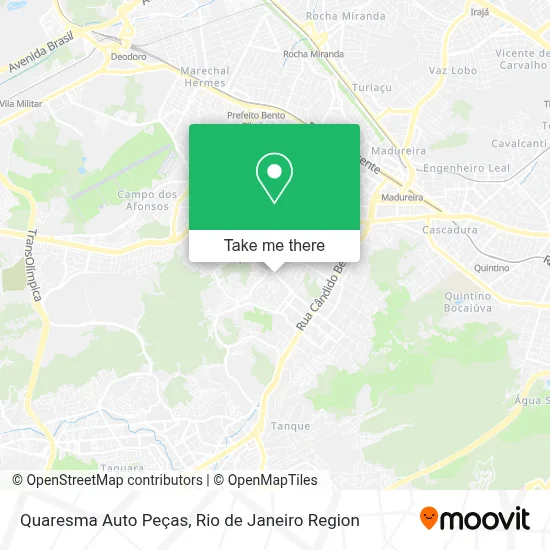 Quaresma Auto Peças map