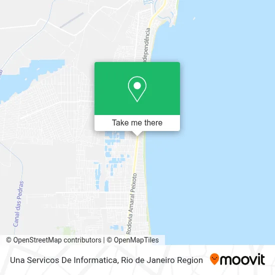 Una Servicos De Informatica map