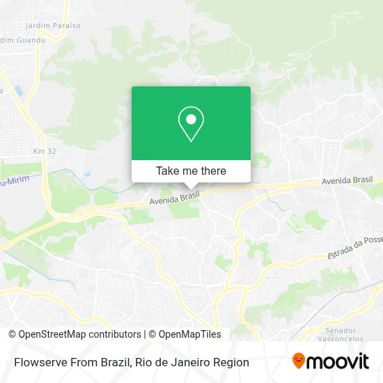 Flowserve From Brazil map