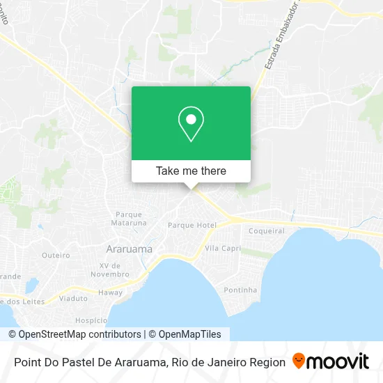 Point Do Pastel De Araruama map