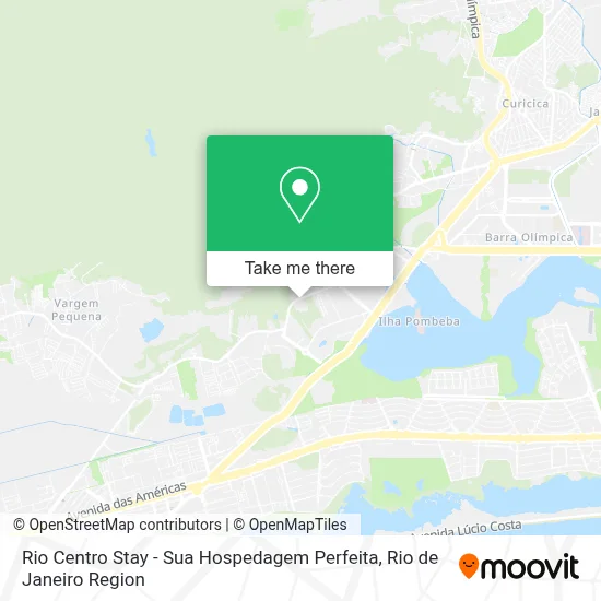 Rio Centro Stay - Sua Hospedagem Perfeita map