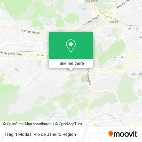 Isagirl Modas map