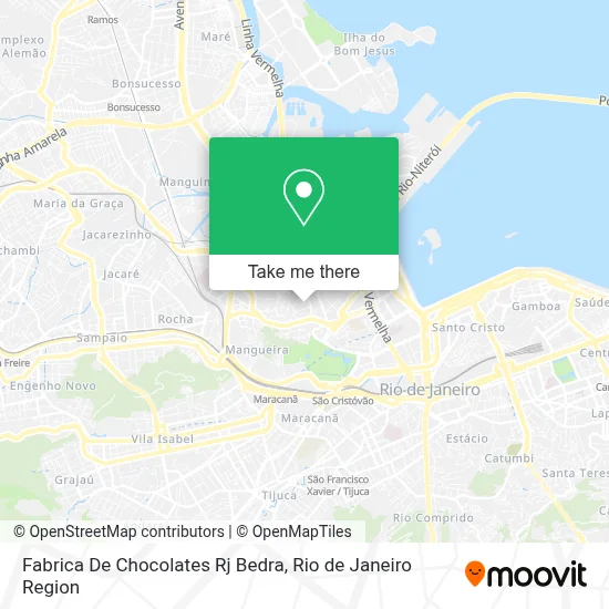 Fabrica De Chocolates Rj Bedra map