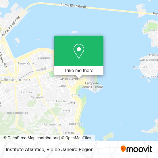 Instituto Atlântico map