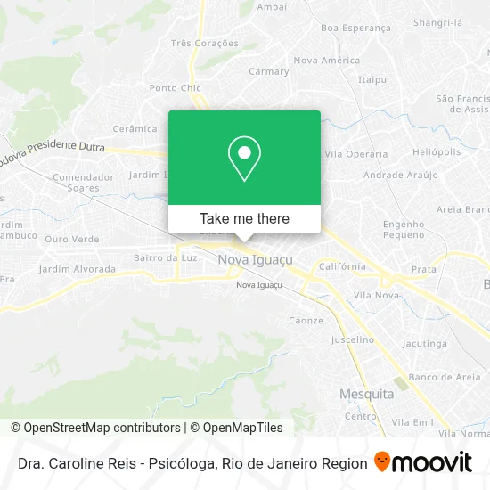 Dra. Caroline Reis - Psicóloga map