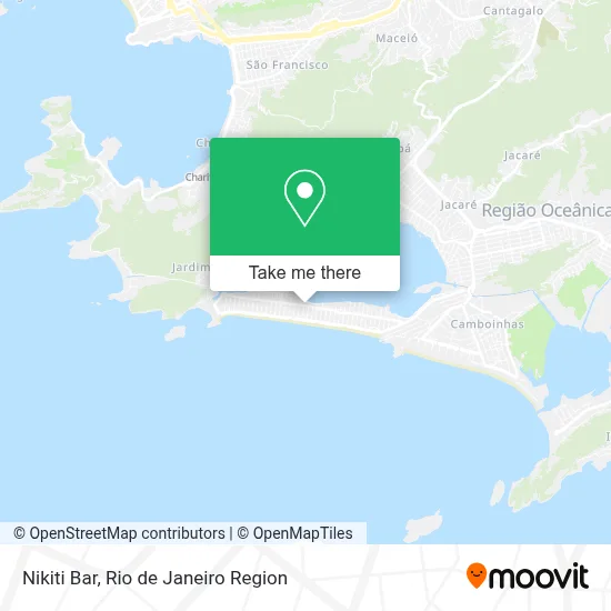 Nikiti Bar map