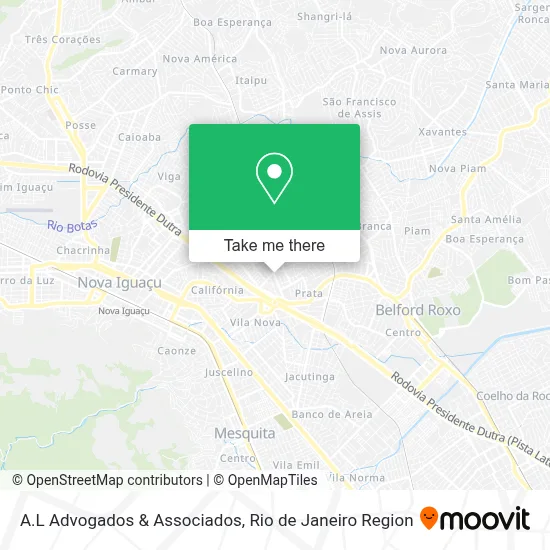 A.L Advogados & Associados map