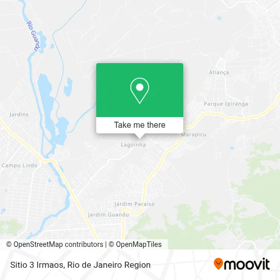 Sitio 3 Irmaos map
