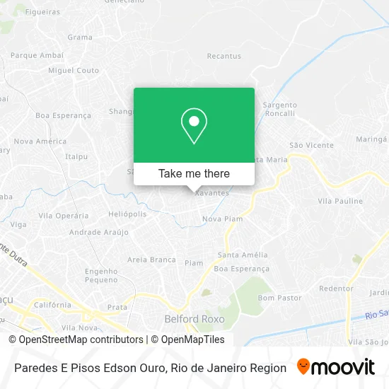 Paredes E Pisos Edson Ouro map