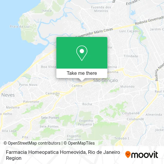 Farmacia Homeopatica Homeovida map