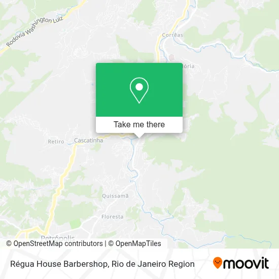 Régua House Barbershop map