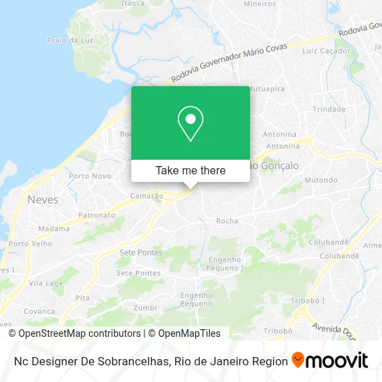Nc Designer De Sobrancelhas map