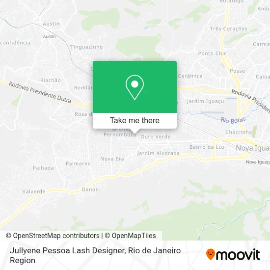 Jullyene Pessoa Lash Designer map