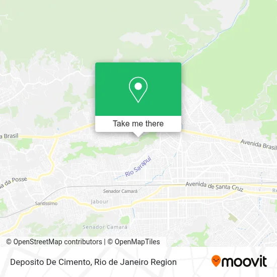 Deposito De Cimento map