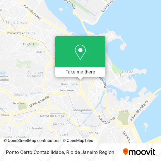 Ponto Certo Contabilidade map