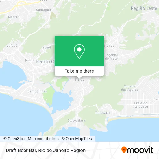Draft Beer Bar map