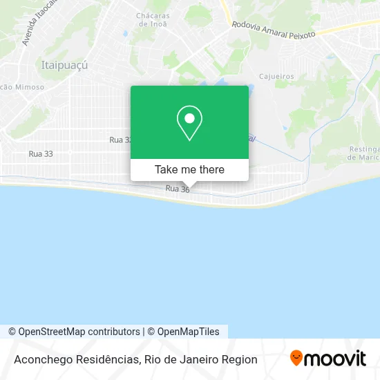 Aconchego Residências map