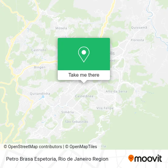Petro Brasa Espetoria map