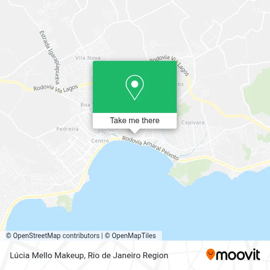 Lúcia Mello Makeup map