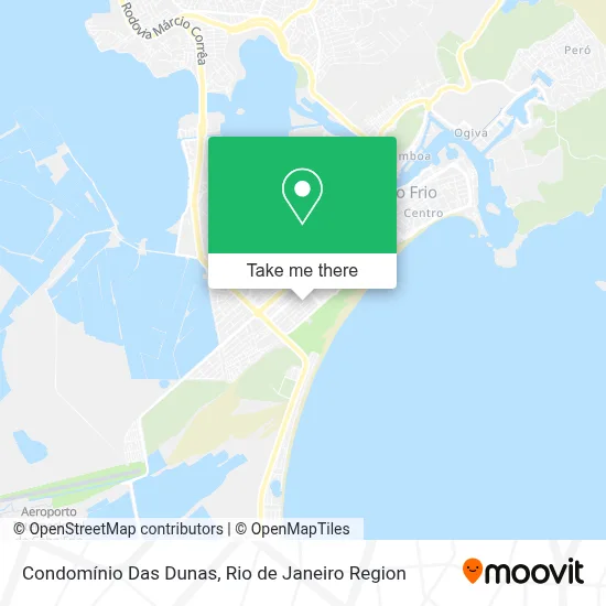 Condomínio Das Dunas map