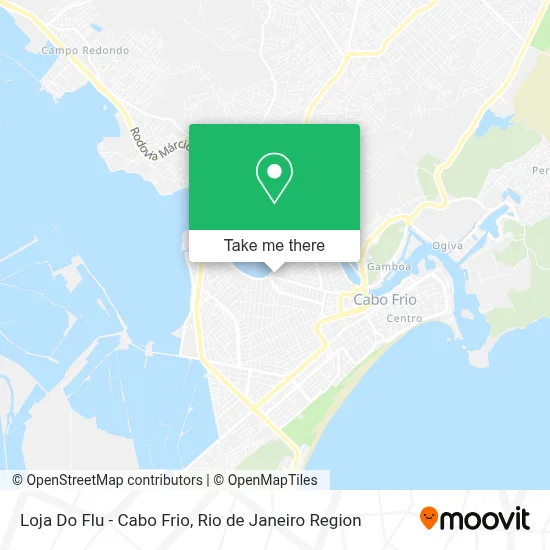 Loja Do Flu - Cabo Frio map
