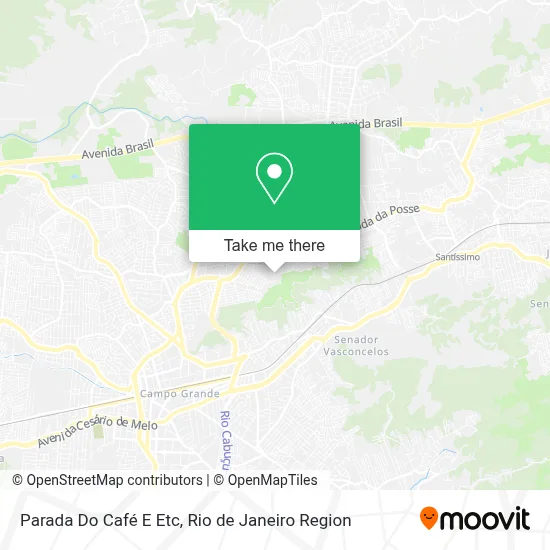 Parada Do Café E Etc map