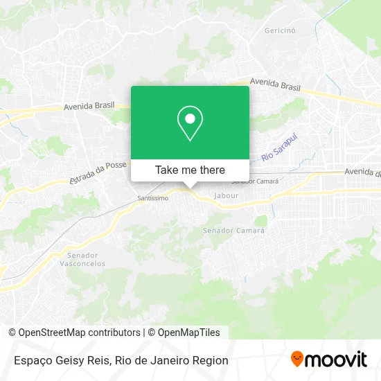 Espaço Geisy Reis map