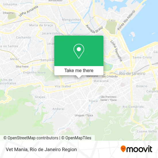 Vet Mania map