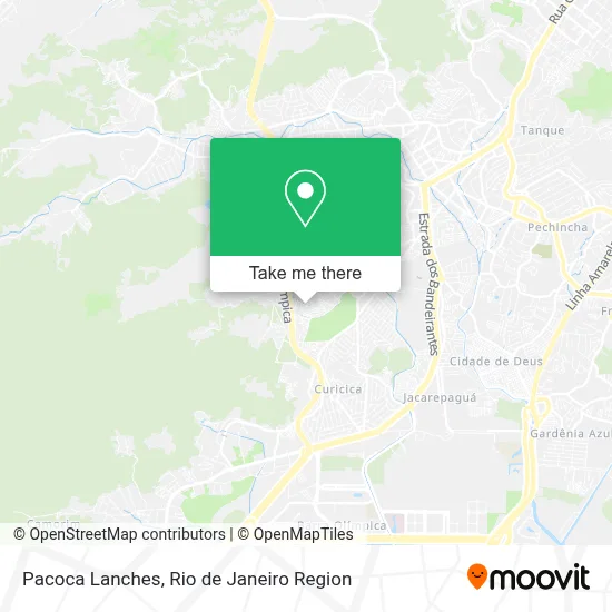 Pacoca Lanches map